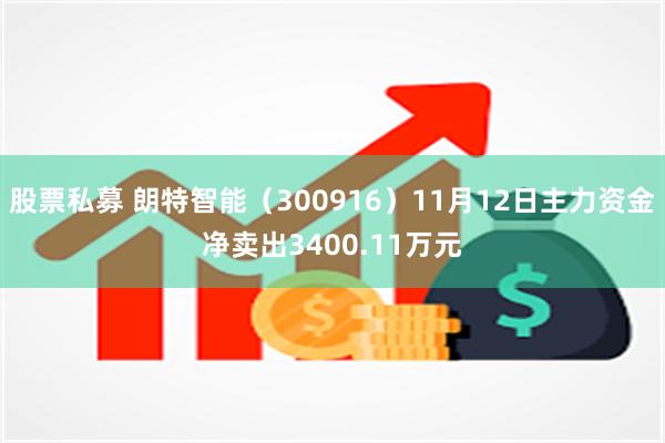 股票私募 朗特智能（300916）11月12日主力资金净卖出3400.11万元